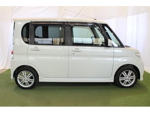 タントカスタムＲＳ認定中古車　ナビ　ＨＩＤヘッドライト　キーフリーシステム　オートエアコン　助手席側パワースライドドア　ＭＯＭＯステアリング　ドアミラーウインカー　セキュリティアラーム　ドアバイザー（香川県）の中古車