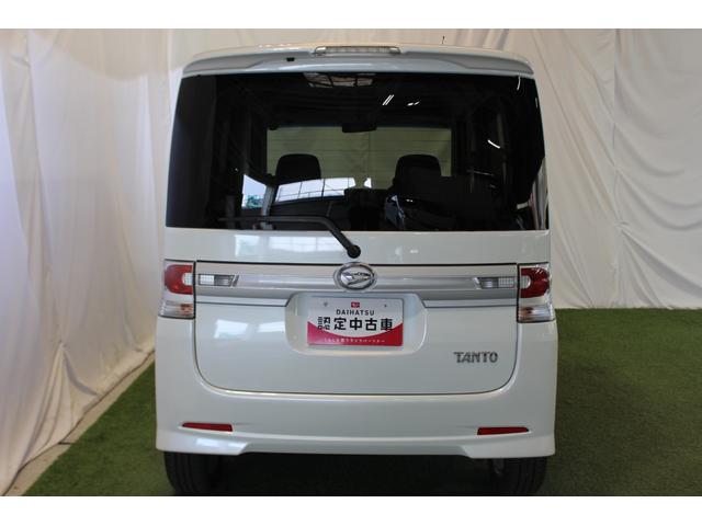 タントカスタムＲＳ認定中古車　ナビ　ＨＩＤヘッドライト　キーフリーシステム　オートエアコン　助手席側パワースライドドア　ＭＯＭＯステアリング　ドアミラーウインカー　セキュリティアラーム　ドアバイザー（香川県）の中古車
