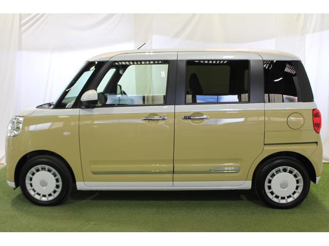 ムーヴキャンバスストライプスＧ認定中古車　　パノラマモニター対応カメラ　ステアリングスイッチ　ＬＥＤヘッドライト　両側パワースライドドア　キーフリーシステム　オートエアコン　前席シートヒーター　ホッとカップホルダー（香川県）の中古車