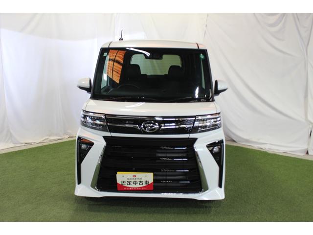 タントカスタムＸ認定中古車　ＣＶＴ　９インチディスプレイオーディオ　バックカメラ　シートヒーター　キーフリーシステム　ステアリングスイッチ　両側パワースライドドア　助手席側ピラーレス　オートエアコン　オートライト（香川県）の中古車