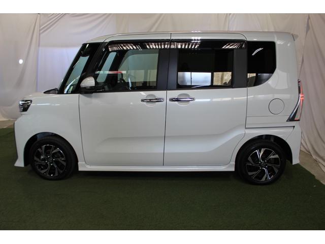 タントカスタムＸ認定中古車　ＣＶＴ　ナビ　バックカメラ　キーフリーシステム　シートヒーター　ステアリングスイッチ　両側パワースライドドア　助手席側ピラーレス　電動格納ミラー　オートエアコン　オートライト（香川県）の中古車