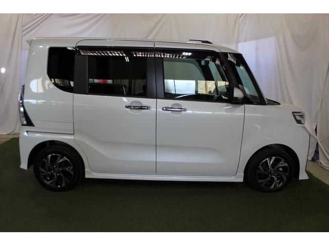 タントカスタムＸ認定中古車　ＣＶＴ　ナビ　バックカメラ　キーフリーシステム　シートヒーター　ステアリングスイッチ　両側パワースライドドア　助手席側ピラーレス　電動格納ミラー　オートエアコン　オートライト（香川県）の中古車