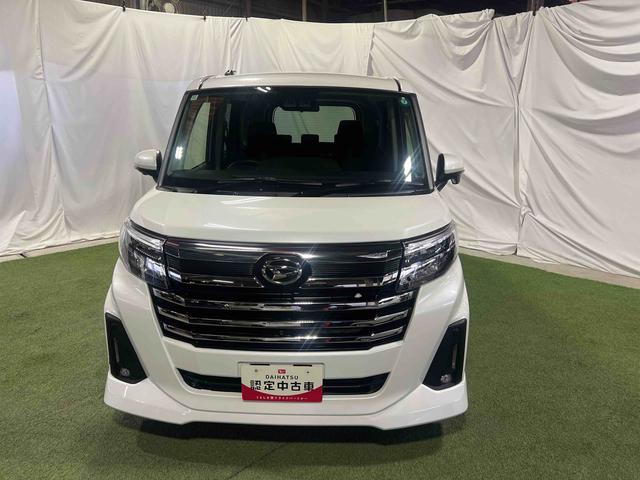 トールカスタムG ターボ認定中古車 CVT 9インチディスプレイオーディオ パノラマカメラ キーフリーシステム ステアリングスイッチ 両側パワースライドドア(香川県)の中古車