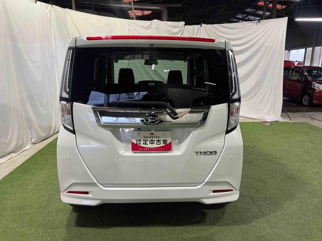 トールカスタムG ターボ認定中古車 CVT 9インチディスプレイオーディオ パノラマカメラ キーフリーシステム ステアリングスイッチ 両側パワースライドドア(香川県)の中古車