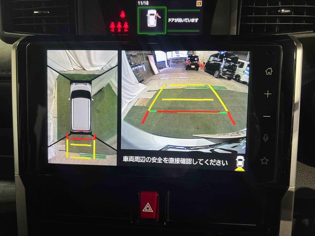 トールカスタムG ターボ認定中古車 CVT 9インチディスプレイオーディオ パノラマカメラ キーフリーシステム ステアリングスイッチ 両側パワースライドドア(香川県)の中古車