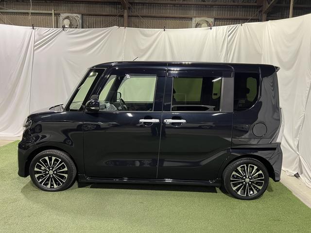 タントカスタムＲＳセレクション認定中古車　ＣＶＴ　９インチナビ　バックカメラ　ドライブレコーダー　ＥＴＣ　キーフリーシステム　ステアリングスイッチ　両側パワースライドドア　助手席側ピラーレス（香川県）の中古車