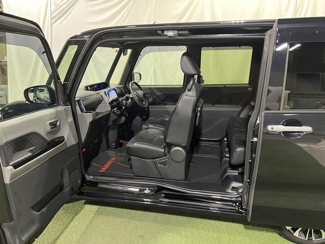 タントカスタムＲＳセレクション認定中古車　ＣＶＴ　９インチナビ　バックカメラ　ドライブレコーダー　ＥＴＣ　キーフリーシステム　ステアリングスイッチ　両側パワースライドドア　助手席側ピラーレス（香川県）の中古車