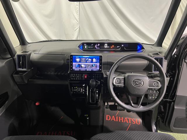 タントカスタムＲＳセレクション認定中古車　ＣＶＴ　９インチナビ　バックカメラ　ドライブレコーダー　ＥＴＣ　キーフリーシステム　ステアリングスイッチ　両側パワースライドドア　助手席側ピラーレス（香川県）の中古車