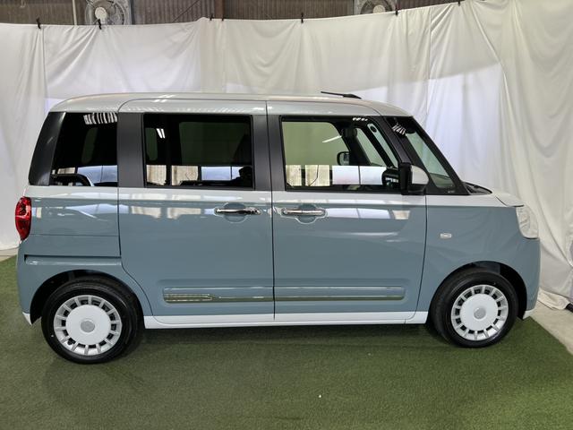 ムーヴキャンバスストライプスＧディスプレイオーディオ　バックカメラ　シートヒーター　ホッとカップホルダー　ステアリングスイッチ　キーフリーシステム　両側パワースライドドア　認定中古車　ＣＶＴ　６６０（香川県）の中古車