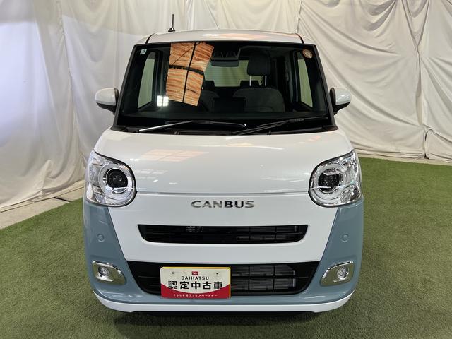 ムーヴキャンバスストライプスＧバックカメラ　キーフリー　ホッとカップホルダー　ステアリングスイッチ　両側パワースライドドア　シートヒーター　認定中古車　ＣＶＴ　６６０（香川県）の中古車