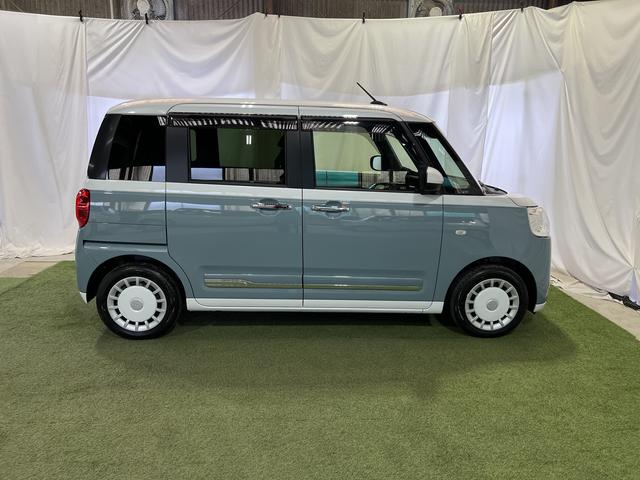 ムーヴキャンバスストライプスＧバックカメラ　キーフリー　ホッとカップホルダー　ステアリングスイッチ　両側パワースライドドア　シートヒーター　認定中古車　ＣＶＴ　６６０（香川県）の中古車