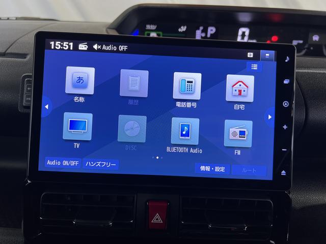 タントカスタムRS純正10インチナビ ドラレコ ETC 全方位カメラ TV Bluetooth シートヒーター 両側パワースライドドア サンシェード シートテーブル ステアリングスイッチ 認定中古車 CVT 660(香川県)の中古車