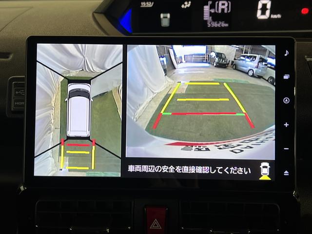 タントカスタムRS純正10インチナビ ドラレコ ETC 全方位カメラ TV Bluetooth シートヒーター 両側パワースライドドア サンシェード シートテーブル ステアリングスイッチ 認定中古車 CVT 660(香川県)の中古車