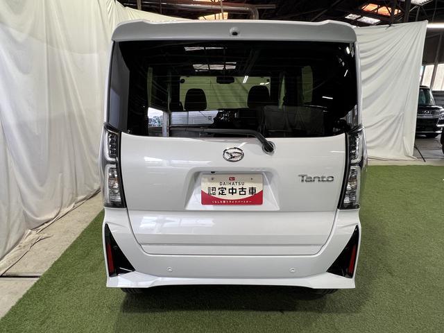 タントカスタムＲＳ９インチディスプレイオーディオ　ＴＶ　Ｂｌｕｅｔｏｏｔｈ　バックカメラ　キーフリー　ステアリングスイッチ　両側パワースライドドア　サンシェード　シートヒーター　認定中古車　ＣＶＴ　６６０（香川県）の中古車