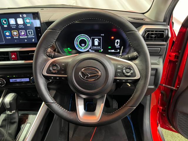 ロッキープレミアムG HEV9インチディスプレイオーディオ TV Bluetooth 全方位カメラ キーフリー シートヒーター 認定中古車 CVT 660(香川県)の中古車