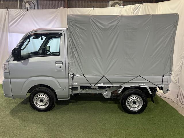 ハイゼットトラックエクストラCVT車 キーフリー オートライト 幌 電動格納ミラー 取扱説明書 認定中古車 660(香川県)の中古車