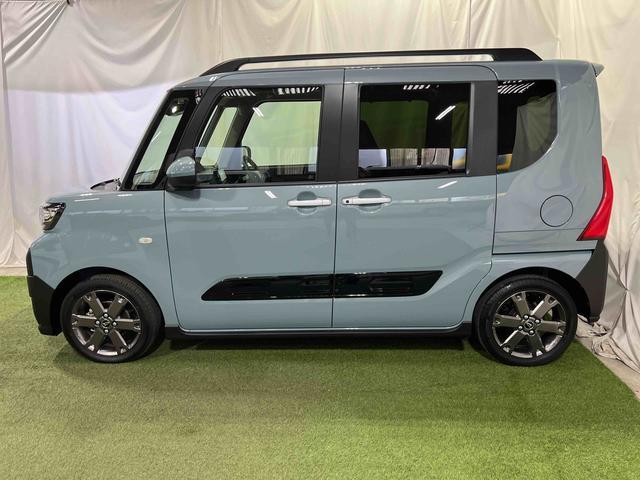 タント 中古車 ファンクロスターボ９インチディスプレイオーディオ　ＴＶ　Ｂｌｕｅｔｏｏｔｈ　ＥＴＣ　バックカメラ　シートヒーター　ステアリングスイッチ　両側パワースライドドア　サンシェード　認定中古車　ＣＶＴ　６６０