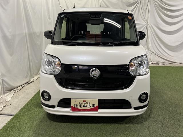 ムーヴキャンバス 中古車 ＧブラックアクセントＶＳ　ＳＡＩＩＩナビ　ＴＶ　Ｂｌｕｅｔｏｏｔｈ　ＥＴＣ　全方位カメラ　キーフリー　ステアリングスイッチ　両側パワースライドドア　オートエアコン　認定中古車　ＣＶＴ