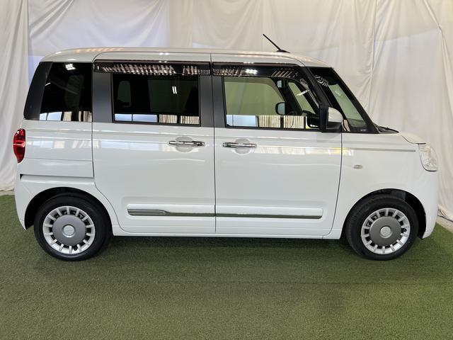ムーヴキャンバス 中古車 セオリーＧナビ　ＴＶ　Ｂｌｕｅｔｏｏｔｈ　ドラレコ　バックカメラ　キーフリー　シートヒーター　ホッとカップホルダー　ステアリングスイッチ　認定中古車　ＣＶＴ　６６０