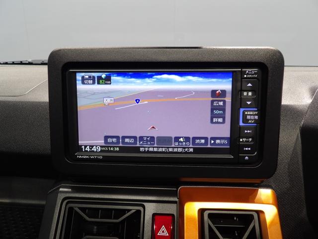 タフトG4WD 純正ナビ 全周囲カメラ パノラマモニター スマートアシスト スカイフィールトップ LEDヘッドライト アルミホイール シートヒーター プッシュスタート オートエアコン(岩手県)の中古車