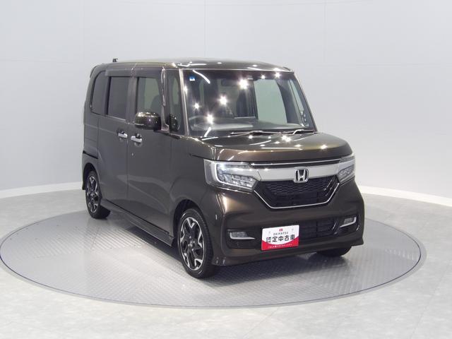 Ｎ−ＢＯＸカスタムＧ・Ｌターボホンダセンシングターボ　４ＷＤ　ホンダセンシング　両側パワースライドドア　ＬＥＤヘッドライト　アルミホイール　プッシュスタート　オートエアコン　クルーズコントロール　シートヒーター（岩手県）の中古車