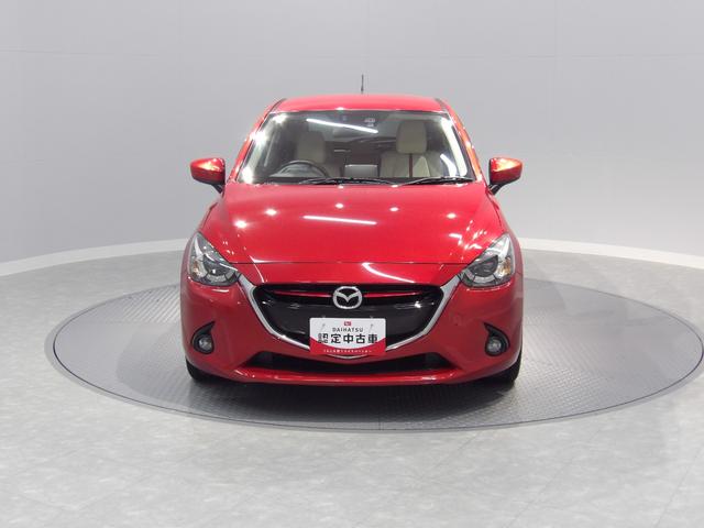 デミオＸＤツーリング　Ｌパッケージディーゼルターボ　本革シート　ＬＥＤヘッドライト　純正ナビ　アルミホイール　スマートキー　ＥＴＣ　衝突被害軽減ブレーキ（岩手県）の中古車