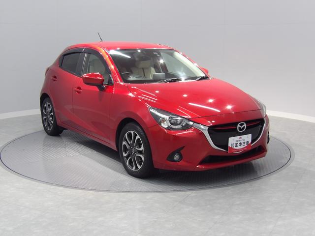 デミオＸＤツーリング　Ｌパッケージディーゼルターボ　本革シート　ＬＥＤヘッドライト　純正ナビ　アルミホイール　スマートキー　ＥＴＣ　衝突被害軽減ブレーキ（岩手県）の中古車