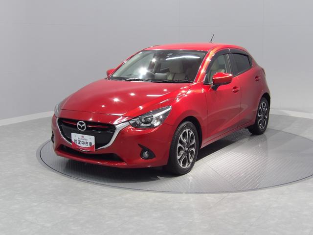 デミオＸＤツーリング　Ｌパッケージディーゼルターボ　本革シート　ＬＥＤヘッドライト　純正ナビ　アルミホイール　スマートキー　ＥＴＣ　衝突被害軽減ブレーキ（岩手県）の中古車