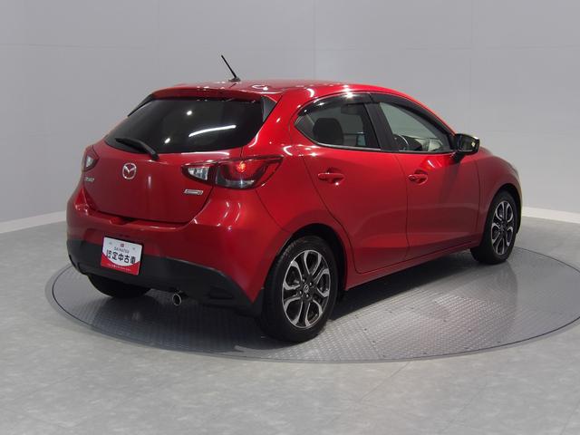 デミオＸＤツーリング　Ｌパッケージディーゼルターボ　本革シート　ＬＥＤヘッドライト　純正ナビ　アルミホイール　スマートキー　ＥＴＣ　衝突被害軽減ブレーキ（岩手県）の中古車