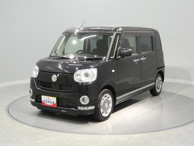 ムーヴキャンバスＧブラックインテリアリミテッド　ＳＡIII４ＷＤ　衝突回避支援システム　９インチ大型ナビ　全周囲カメラ　リモコンエンジンスターター　両側パワースライド　ＬＥＤライト　　誤発進抑制機能　キーフリー　シートヒーター（岩手県）の中古車