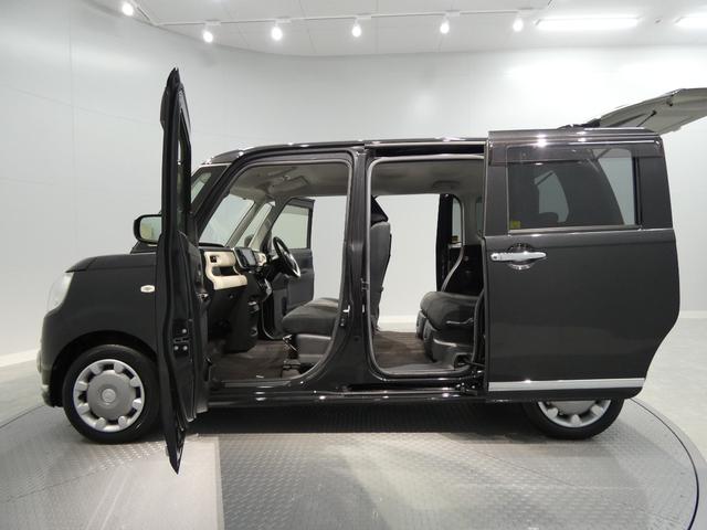 ムーヴキャンバスＧブラックインテリアリミテッド　ＳＡIII４ＷＤ　衝突回避支援システム　９インチ大型ナビ　全周囲カメラ　リモコンエンジンスターター　両側パワースライド　ＬＥＤライト　　誤発進抑制機能　キーフリー　シートヒーター（岩手県）の中古車