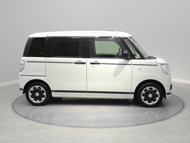 ムーヴキャンバスGブラックアクセントVS SAIII4WD 大型ナビ ドラレコ ETC エンジンスターター スマートアシスト フルセグTV LEDヘッドライト シートヒーター(岩手県)の中古車