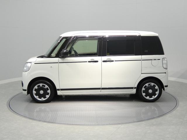 ムーヴキャンバスGブラックアクセントVS SAIII4WD 大型ナビ ドラレコ ETC エンジンスターター スマートアシスト フルセグTV LEDヘッドライト シートヒーター(岩手県)の中古車