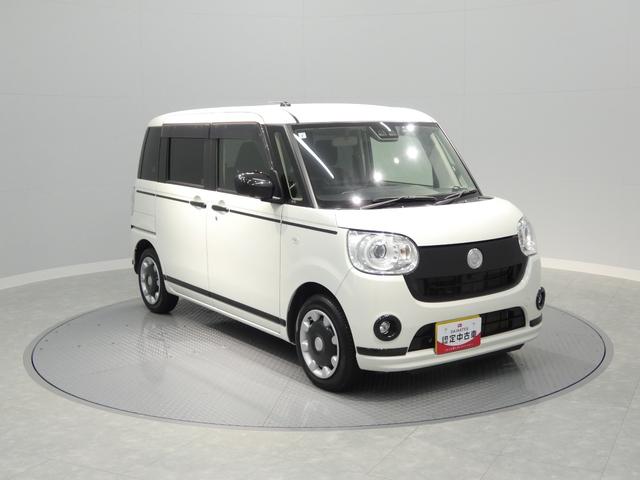 ムーヴキャンバスGブラックアクセントVS SAIII4WD 大型ナビ ドラレコ ETC エンジンスターター スマートアシスト フルセグTV LEDヘッドライト シートヒーター(岩手県)の中古車