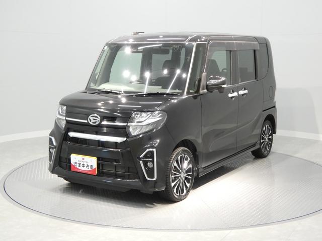 タントカスタムRS4WD リモコンエンジンスターター パノラマモニター 両側パワースライドドア 衝突回避支援機能 社外ナビ クリアランスソナー(岩手県)の中古車
