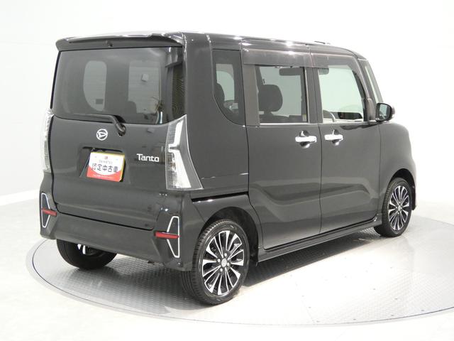 タントカスタムRS4WD リモコンエンジンスターター パノラマモニター 両側パワースライドドア 衝突回避支援機能 社外ナビ クリアランスソナー(岩手県)の中古車