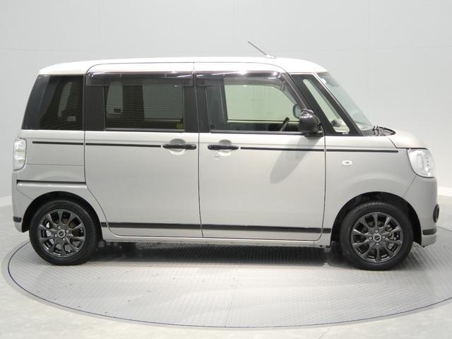 ムーヴキャンバスＧブラックアクセントＶＳ　ＳＡIII４ＷＤ　ナビ　パノラマモニター　両側電動ドア　ＥＴＣ　　近距離エンジンスターター　ワイパーディアイザー　　社外アルミホイール（岩手県）の中古車