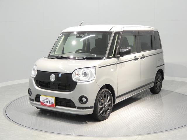 ムーヴキャンバスＧブラックアクセントＶＳ　ＳＡIII４ＷＤ　ナビ　パノラマモニター　両側電動ドア　ＥＴＣ　　近距離エンジンスターター　ワイパーディアイザー　　社外アルミホイール（岩手県）の中古車
