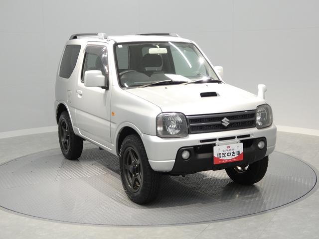 ジムニーXC4WD ルーフレール ドアミラーヒーター マニュアルエアコン 社外アルミホイール(岩手県)の中古車