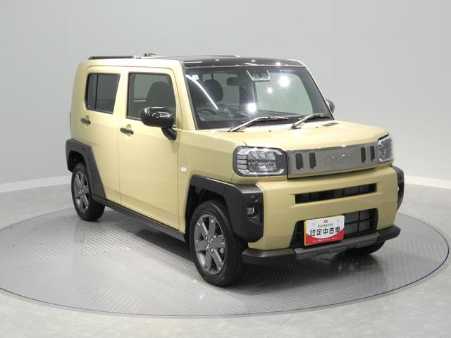 タフトＧ　ダーククロムベンチャー４ＷＤ　スカイフィールトップ　アダプティブクルーズコントロール　電子パーキング　前席シートヒーター　オーディオレス　ＬＥＤアダプティブヘッドライト　スマートアシスト　オートエアコン　１５インチアルミ（岩手県）の中古車