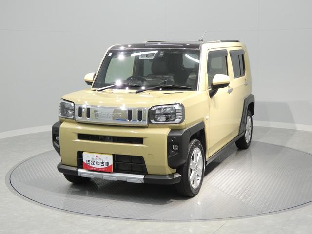 タフトＧターボ　クロムベンチャー４ＷＤ　ターボ　スカイフィールトップ　メモリーナビ　ドライブレコーダー　純正エンスタ　全車速追従ＡＣＣ　前席シートヒーター　電子パーキング　フルセグ　スマートアシスト　クリアランスソナー（岩手県）の中古車