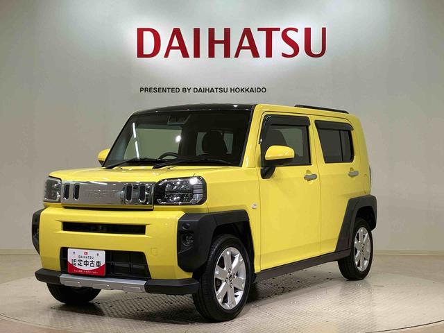 タフトＧターボ　クロムベンチャー４ＷＤ　アルミホイール　ターボ　アイドリングストップ　オートマチックハイビーム　衝突防止システム　ＬＥＤヘッドランプ　レーンアシスト　スマートキー　記録簿　ワンオーナー　エアバッグ　エアコン　ＡＢＳ（北海道）の中古車