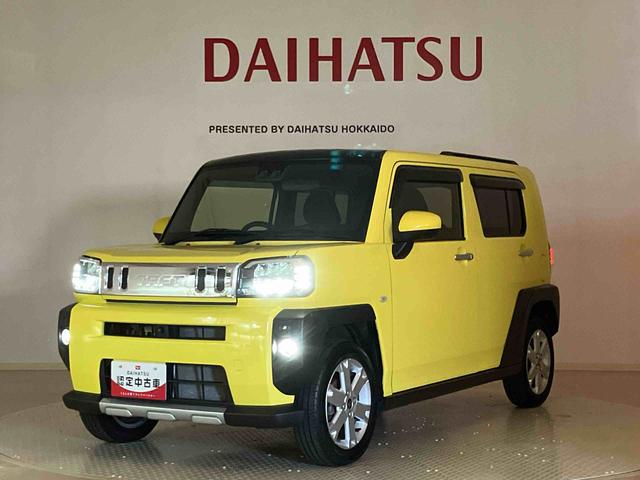 タフトＧターボ　クロムベンチャー４ＷＤ　アルミホイール　ターボ　アイドリングストップ　オートマチックハイビーム　衝突防止システム　ＬＥＤヘッドランプ　レーンアシスト　スマートキー　記録簿　ワンオーナー　エアバッグ　エアコン　ＡＢＳ（北海道）の中古車