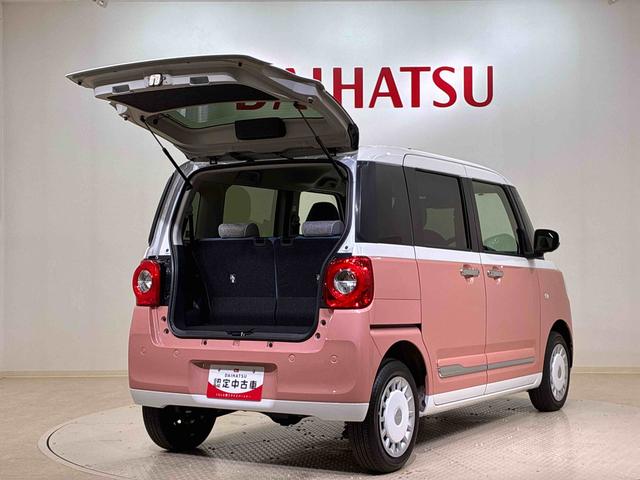 ムーヴキャンバスストライプスＧターボ４ＷＤ　シートヒーター　ターボ　オートマチックハイビーム　衝突防止システム　ＬＥＤヘッドランプ　レーンアシスト　スマートキー　記録簿　ワンオーナー　アイドリングストップ　エアバッグ　エアコン（北海道）の中古車