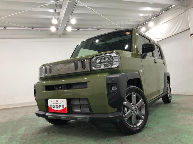 タフトＧターボ　ダーククロムベンチャー　走行１４７１キロ／純正ナビ１年保証距離無制限　走行１４７１キロ　純正フルセグナビ　ドラレコ　純正マット　助手席エアバッグ　オートライト　アイドリングストップ　オート格納式ドアミラー　キーフリー（埼玉県）の中古車