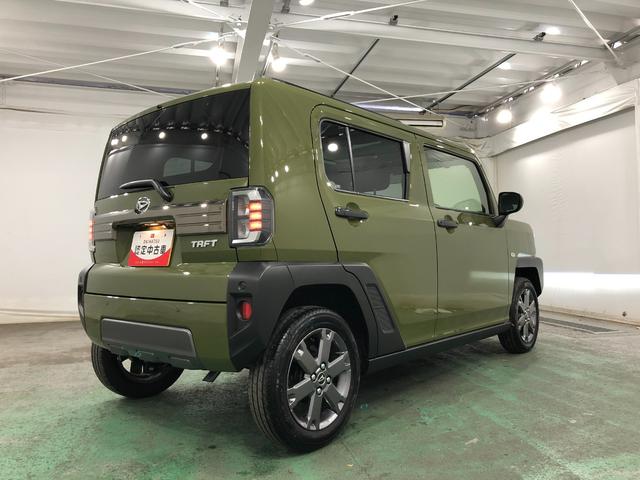 タフトＧターボ　ダーククロムベンチャー　走行１４７１キロ／純正ナビ１年保証距離無制限　走行１４７１キロ　純正フルセグナビ　ドラレコ　純正マット　助手席エアバッグ　オートライト　アイドリングストップ　オート格納式ドアミラー　キーフリー（埼玉県）の中古車