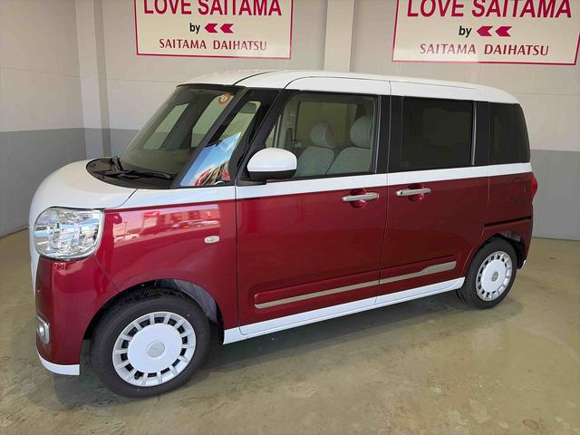ムーヴキャンバスストライプスG 両側電動スライドドアLEDヘッドライト シートヒーター(埼玉県)の中古車