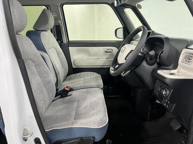 ムーヴキャンバスストライプスＧ　走行１５８７キロ／両側電動スライドドア一年保証・走行距離無制限　走行１５８７キロ　サイドエアバック　クリアランスソナー　オートマチックハイビーム　オートライト　ＬＥＤヘッドライト　ベンチシート　シートヒーター　両側電動スライドドア（埼玉県）の中古車