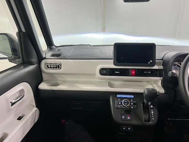 ムーヴキャンバスストライプスＧ　走行１５８７キロ／両側電動スライドドア一年保証・走行距離無制限　走行１５８７キロ　サイドエアバック　クリアランスソナー　オートマチックハイビーム　オートライト　ＬＥＤヘッドライト　ベンチシート　シートヒーター　両側電動スライドドア（埼玉県）の中古車