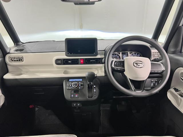 ムーヴキャンバスストライプスＧ　走行１５８７キロ／両側電動スライドドア一年保証・走行距離無制限　走行１５８７キロ　サイドエアバック　クリアランスソナー　オートマチックハイビーム　オートライト　ＬＥＤヘッドライト　ベンチシート　シートヒーター　両側電動スライドドア（埼玉県）の中古車